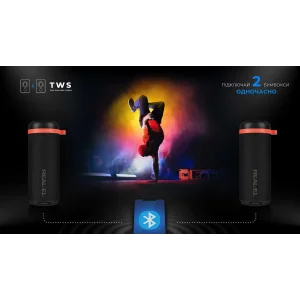 Акустична система REAL-EL X-711 Black UA