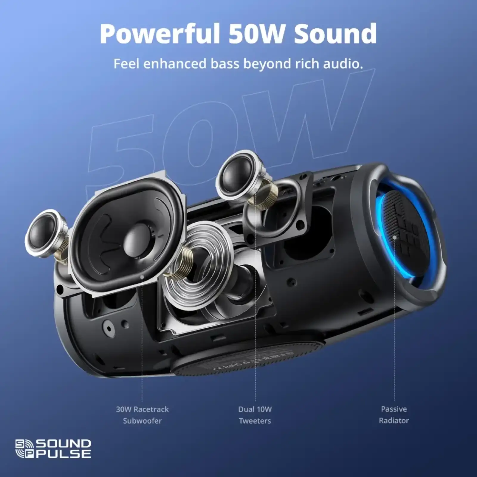 Акустическая система Tronsmart Mirtune S100 Black (1120931) UA