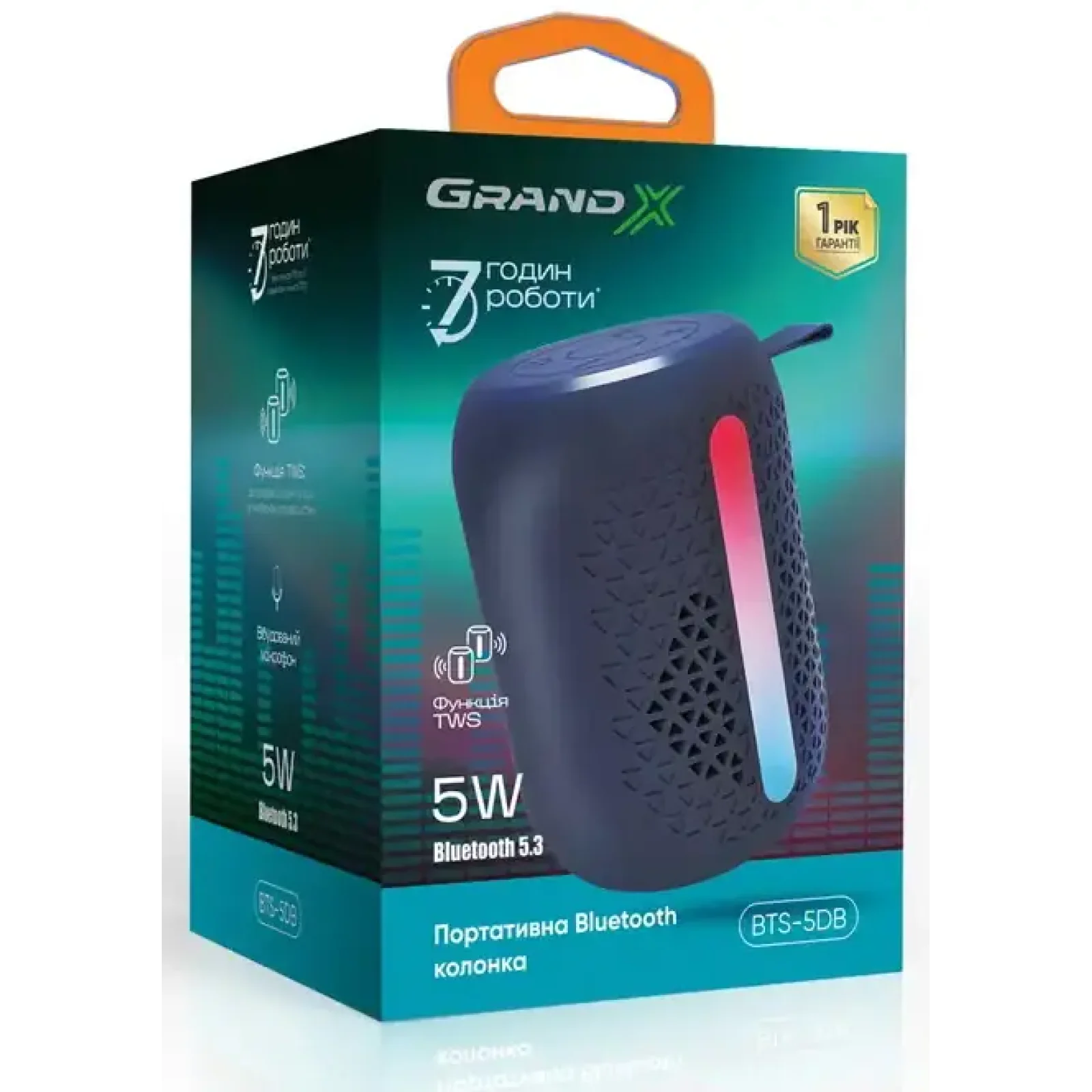 Акустическая система Grand-X BTS-5DB UA