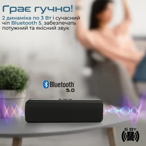 Акустическая система Promate Capsule-2 6W Black UA
