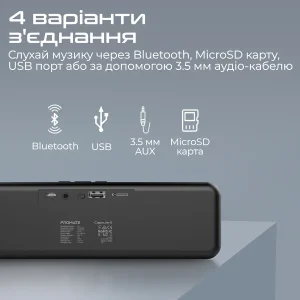 Акустическая система Promate Capsule-2 6W Black UA