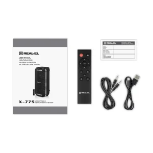 Акустическая система REAL-EL X-775 Black UA