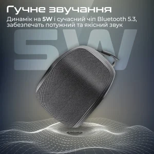 Акустическая система Promate Mood 5W Black UA