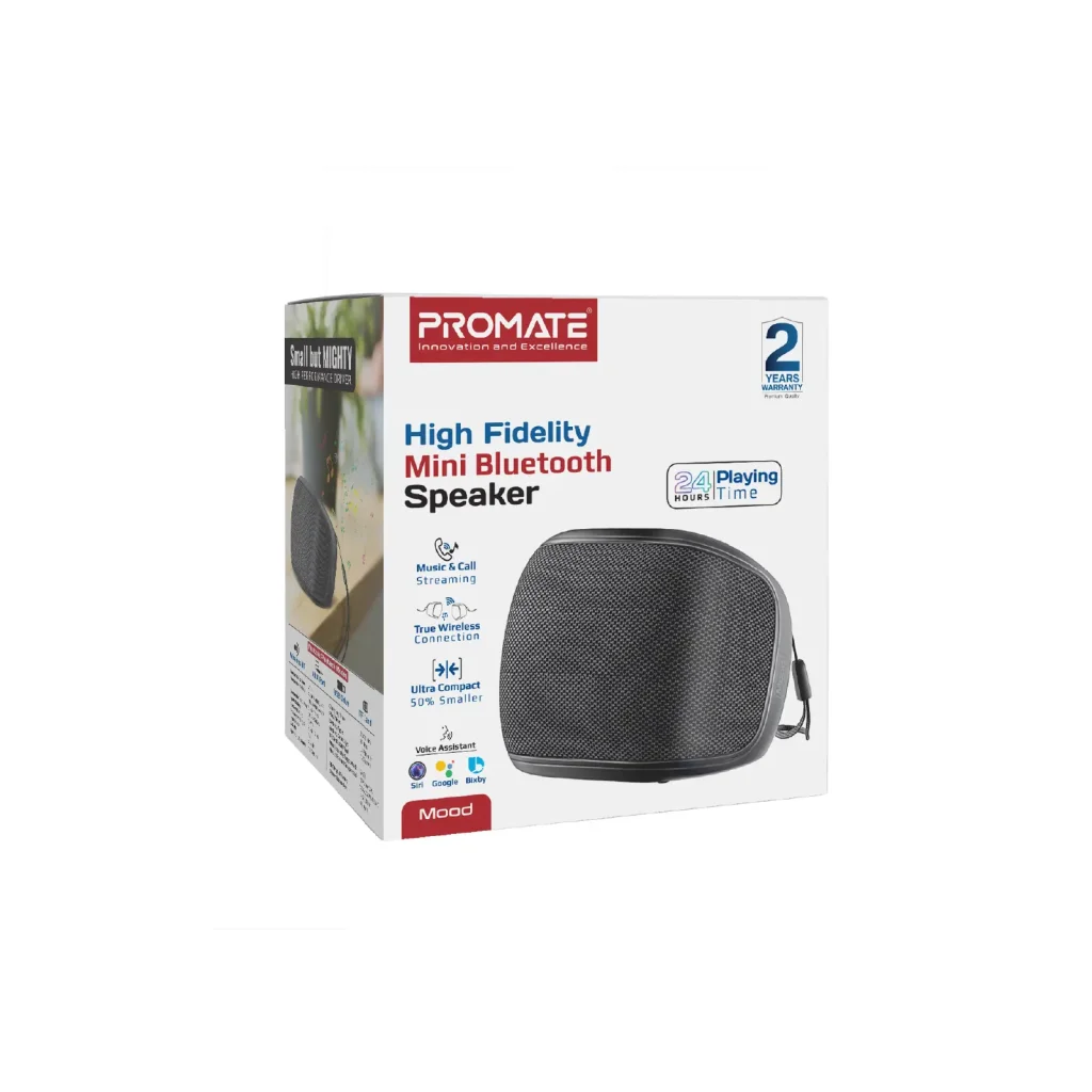 Акустична система Promate Mood 5W Black UA