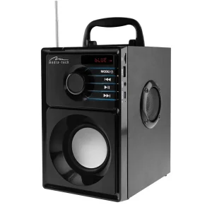Акустична система Media-Tech Boombox Silver Black (MT3179) UA
