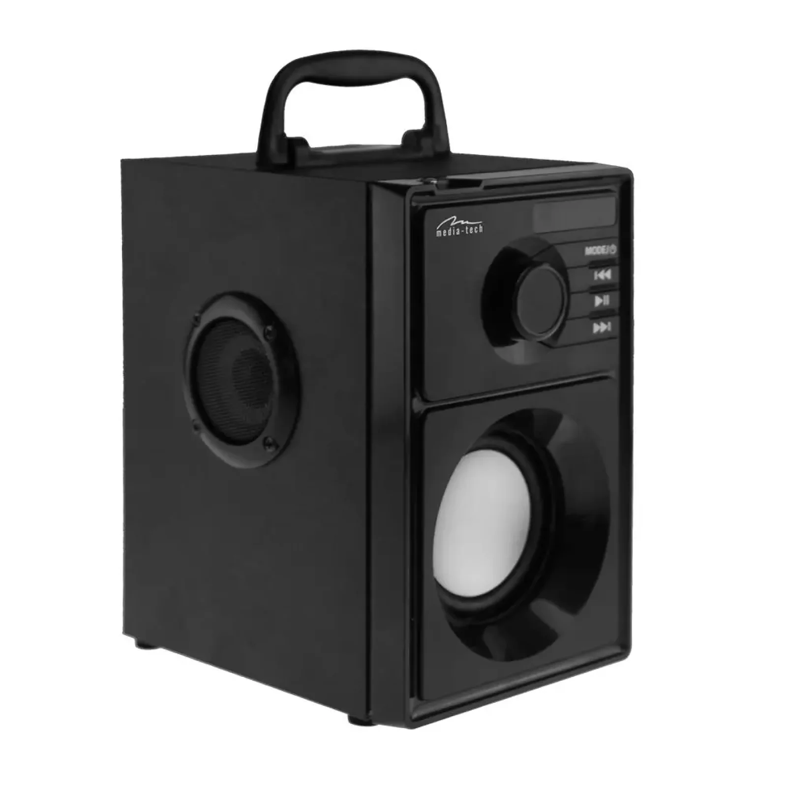 Акустична система Media-Tech Boombox Silver Black (MT3179) UA