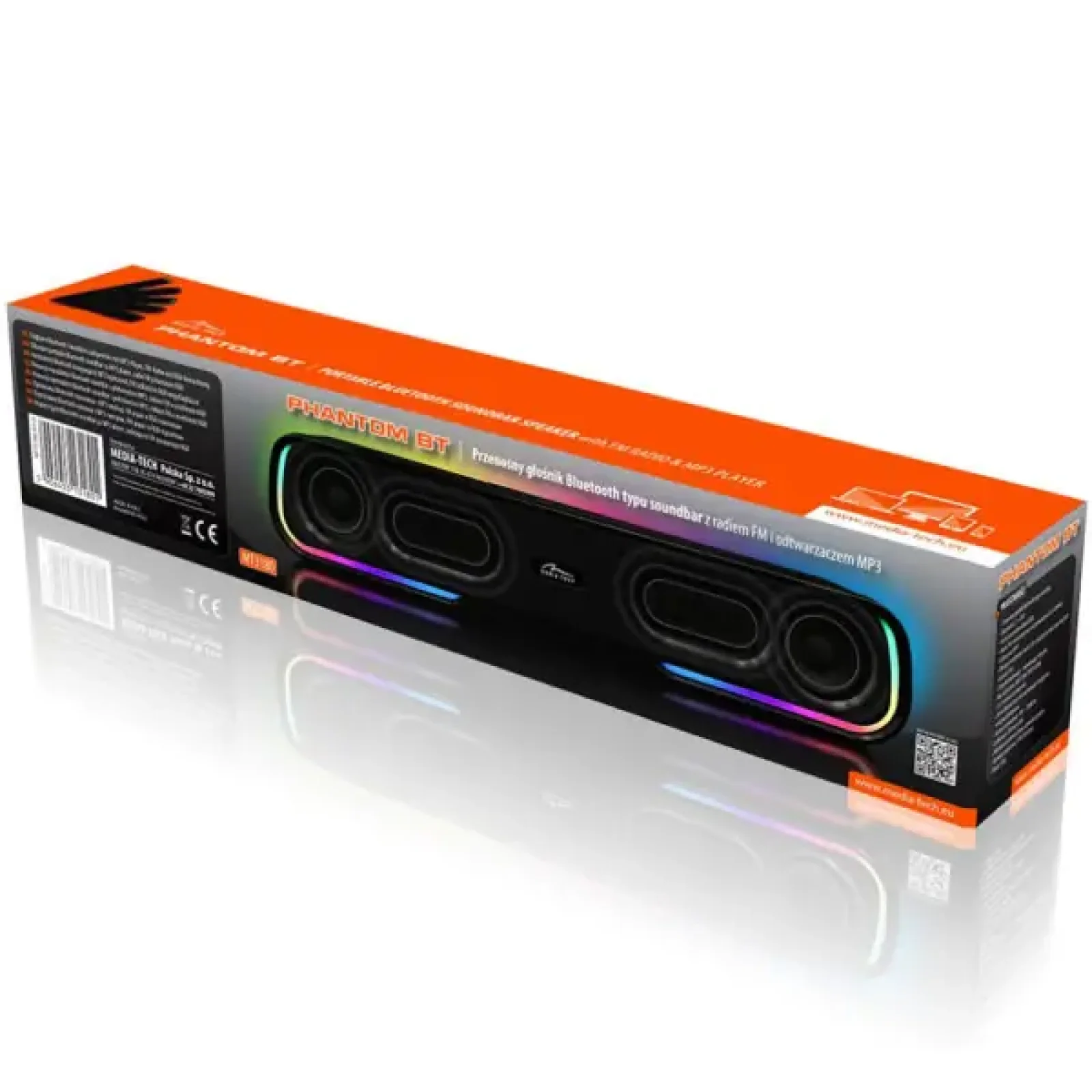 Акустична система Media-Tech Phantom BT 2.0 Black (MT3180) UA