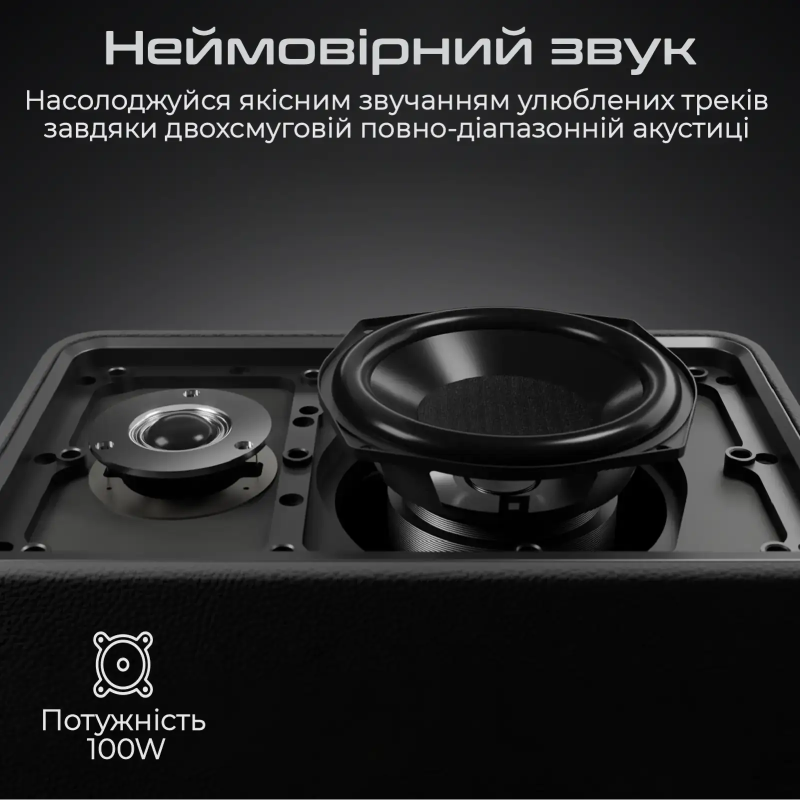 Портативная колонка HiFuture Passion X Black (passion-x.black) UA