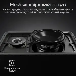 Портативная колонка HiFuture Passion X Black (passion-x.black) UA