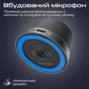 Акустическая система Promate Punch 3W Black UA