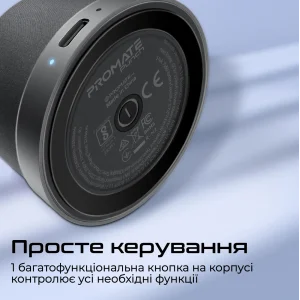 Акустическая система Promate Punch 3W Black UA