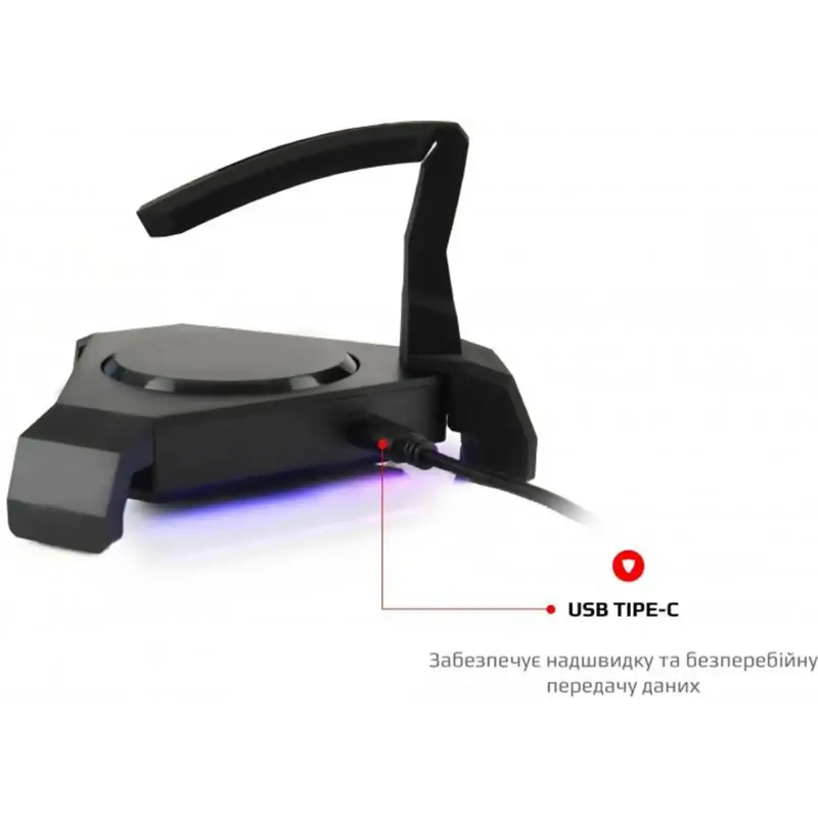 Держатель для кабеля Motospeed Q20 Black (mtq20) UA