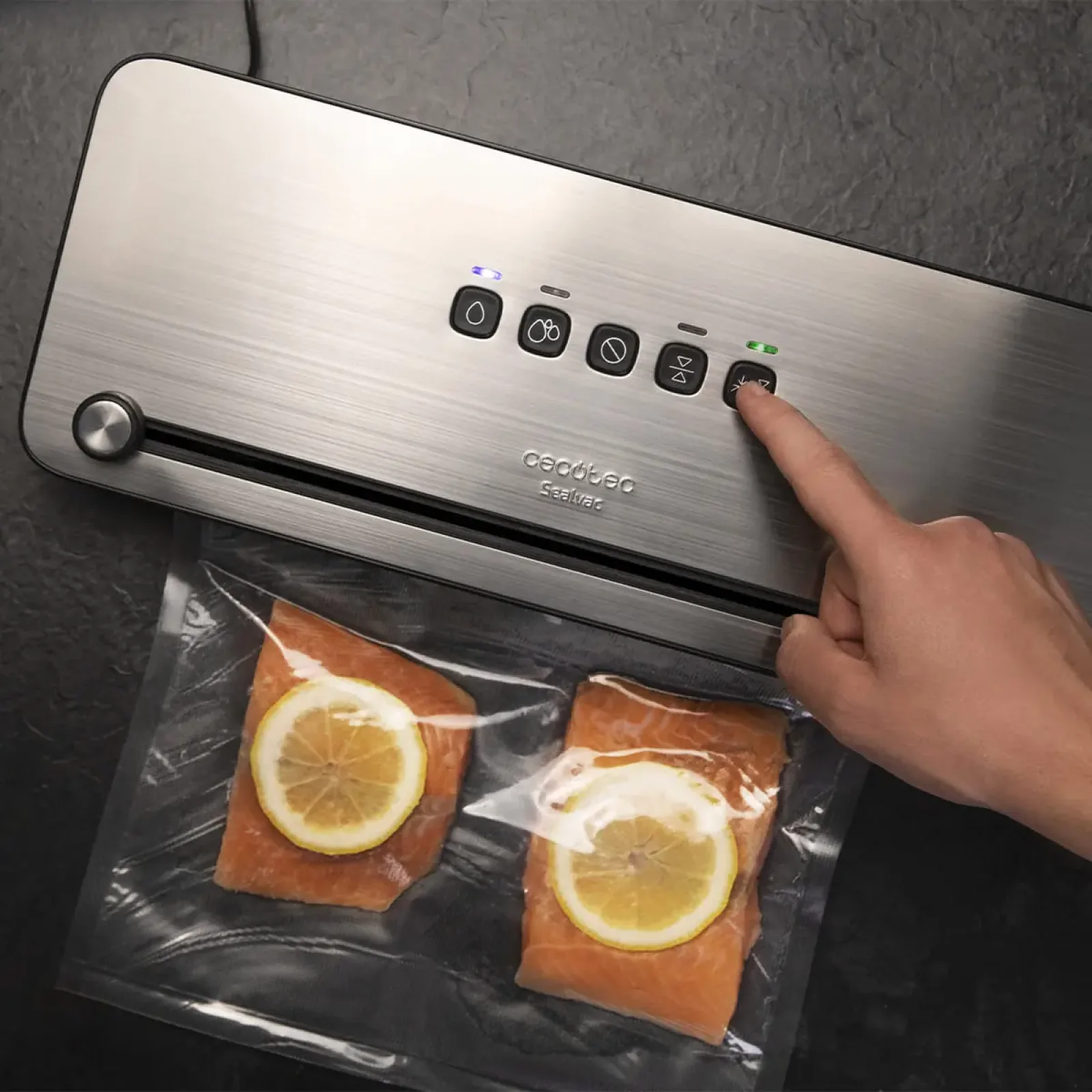 Вакуумный упаковщик CECOTEC SealVac 140 SteelCut (04258) UA