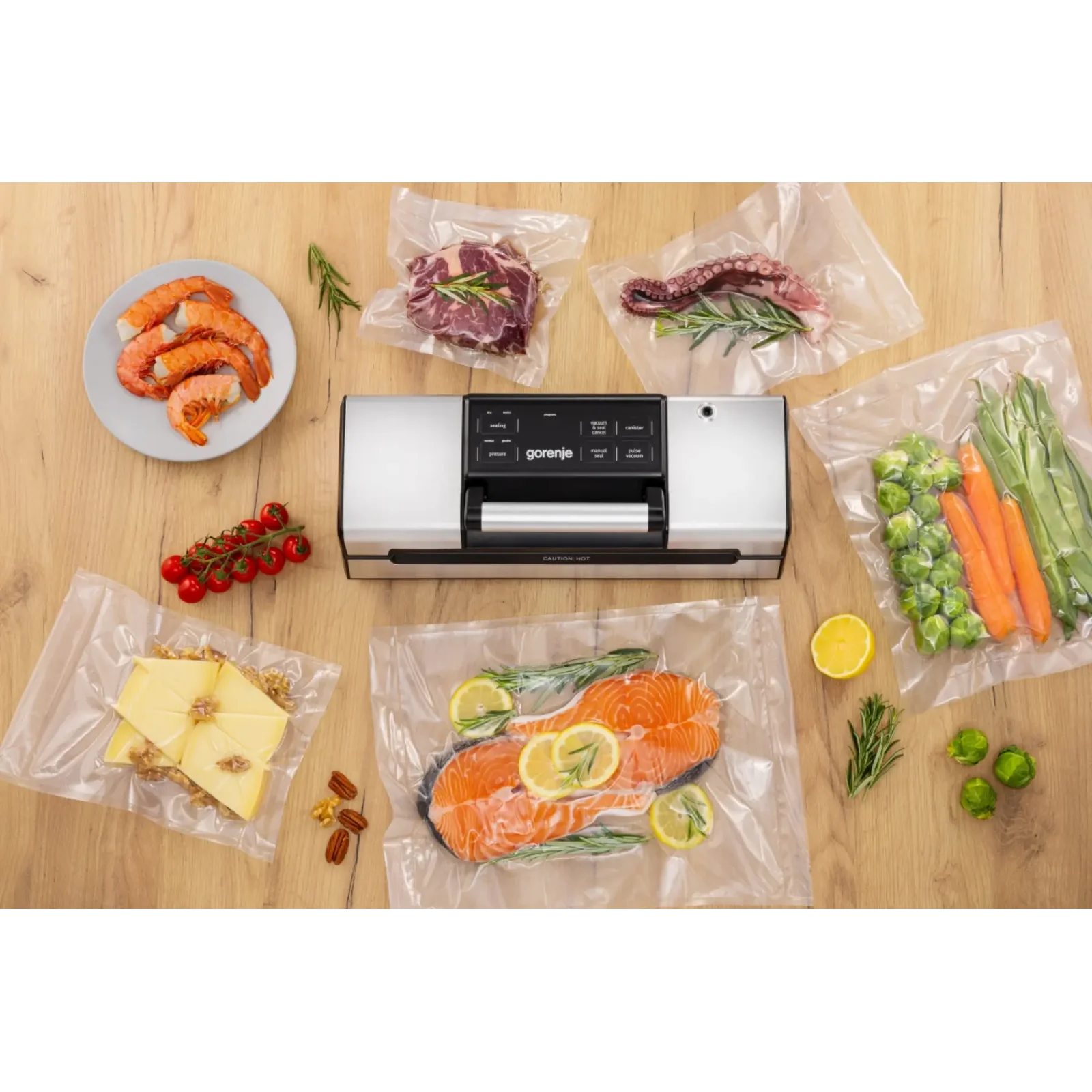 Вакуумний пакувальник Gorenje VS120E Pro UA