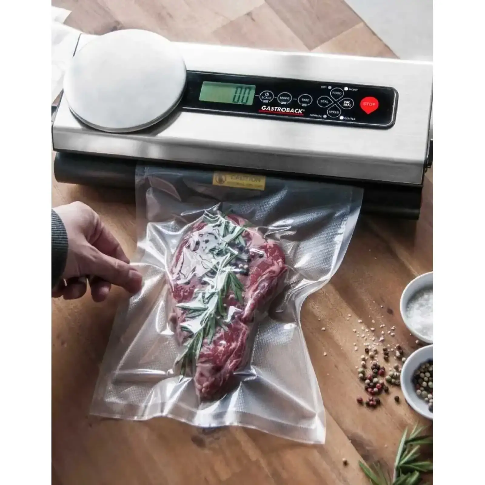 Вакуумный упаковщик Gastroback Design Vacuum Sealer Advanced Scale (46012) UA
