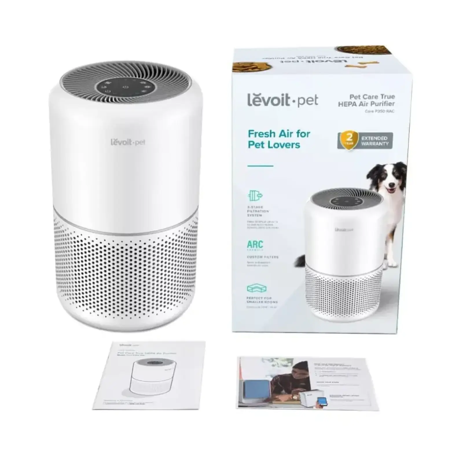 Очиститель воздуха Levoit Air Purifier Core P350 Pet Care (HEAPAPLVNEU0035) UA