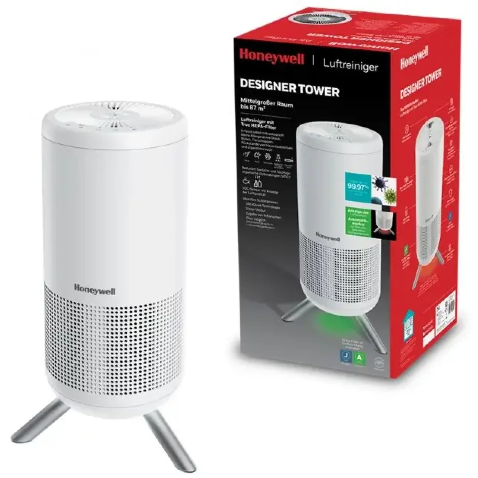 Очищувач повітря Honeywell HPA830WE4 (TOW017931) UA