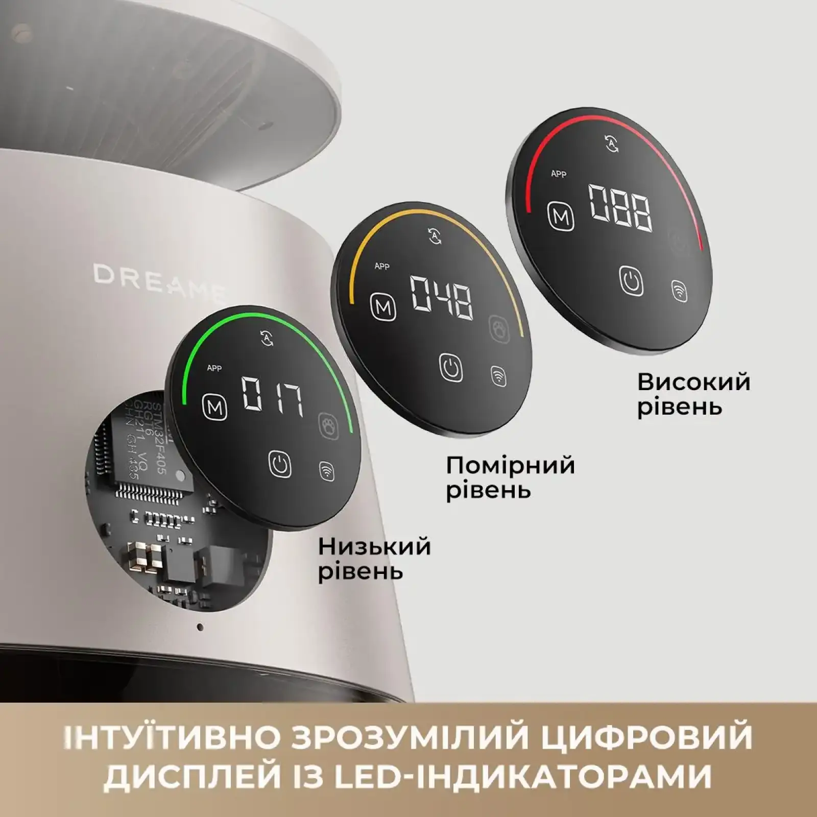 Очищувач повітря Dreame AP10 (CVF61A) UA