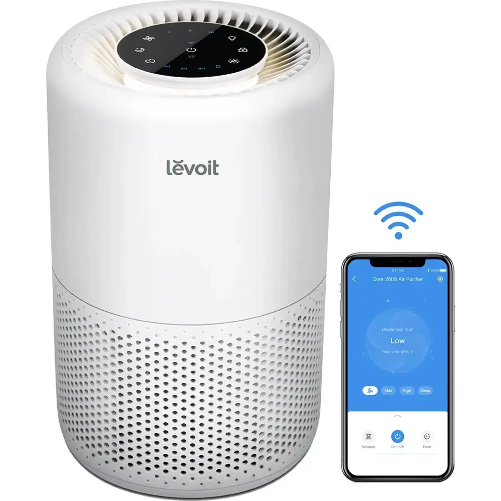 Очищувач повітря Levoit Smart Air Purifier Core 200S (HEAPAPLVSEU0064) UA