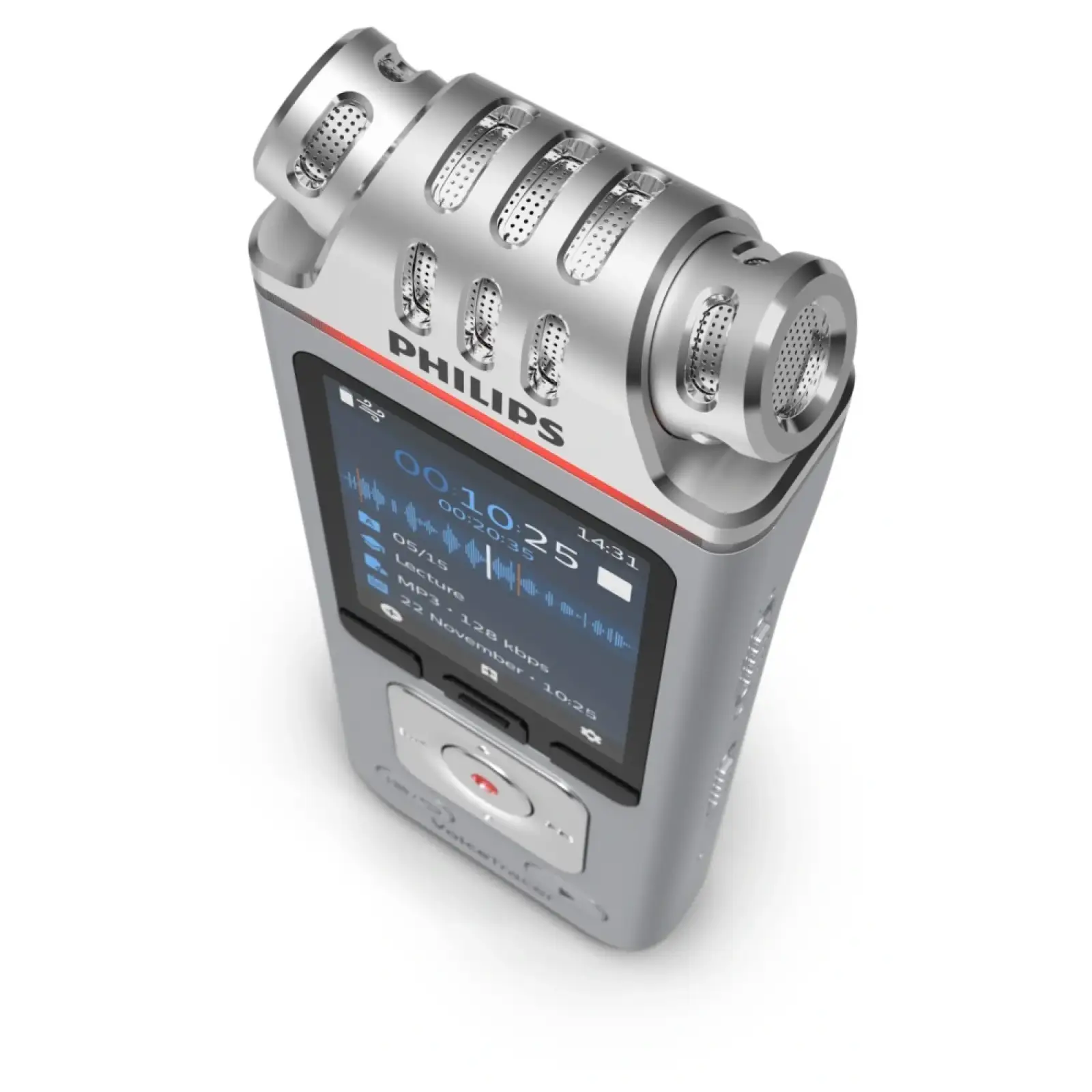 Диктофон Philips DVT4110 8GB Silver UA