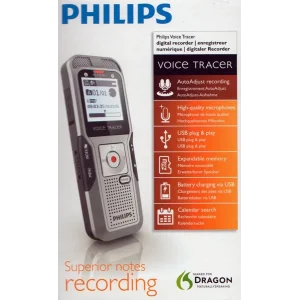 Диктофон Philips DVT3200 4GB Silver UA
