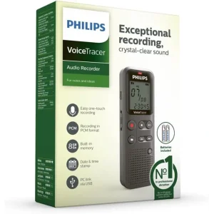 Диктофон Philips DVT1120 8GB Gray UA