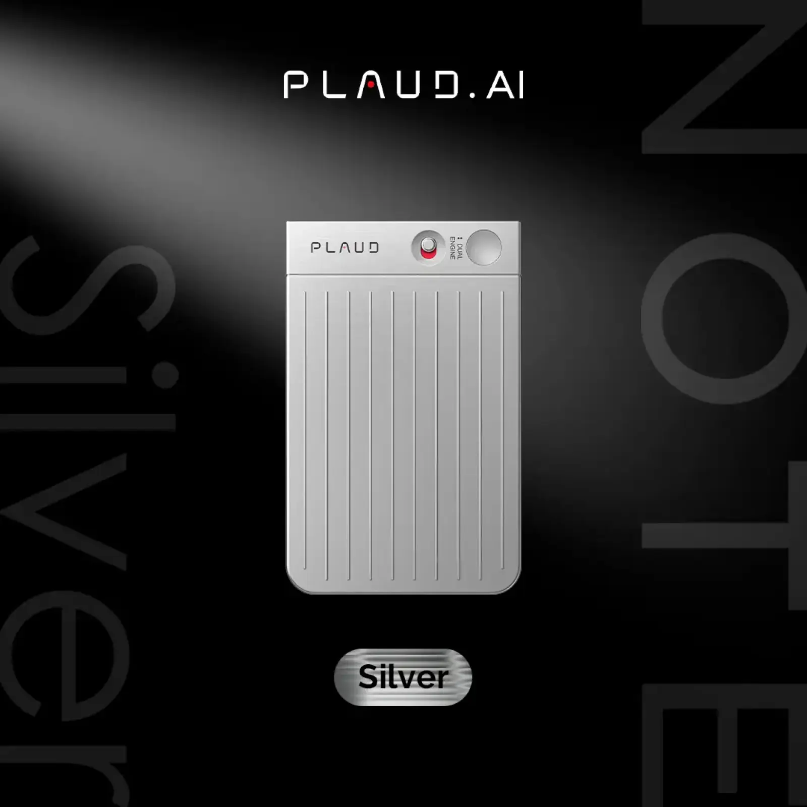 Диктофон Plaud AI Note Silver (NB-100-SI) UA