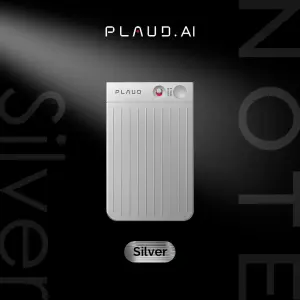 Диктофон Plaud AI Note Silver (NB-100-SI) UA