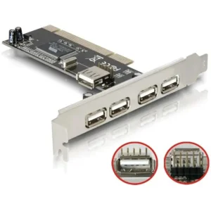 Контроллер USB 2.0 PCI card, 4-port, NEC chip UA