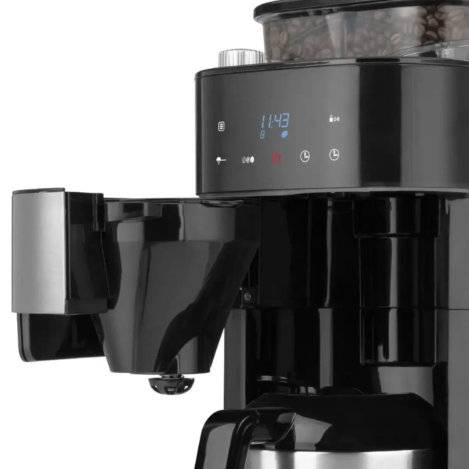 Кофеварка Gastroback Coffee Machine Grind & Brew Pro Thermo (42711S) UA