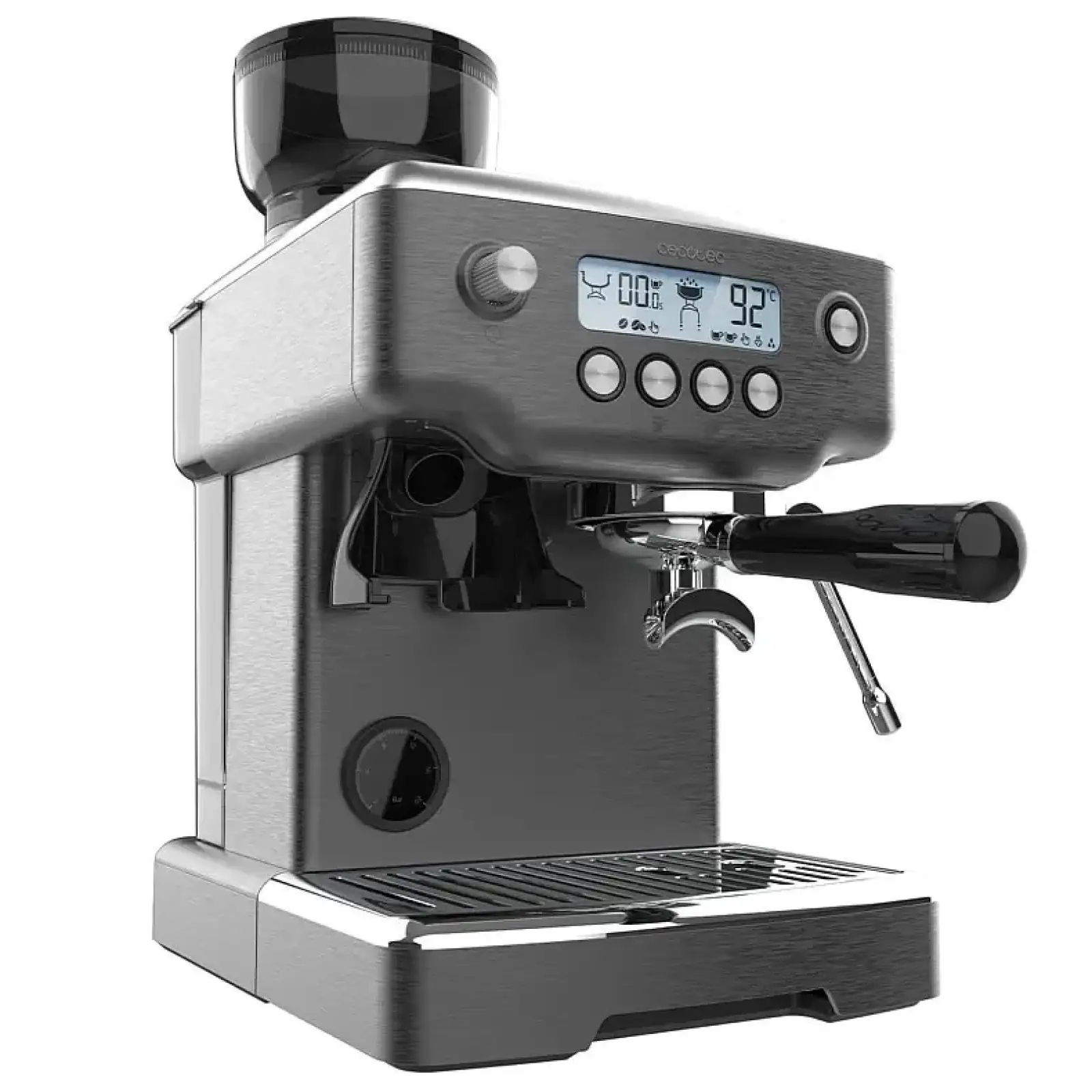 Кавоварка Cecotec Power Espresso 20 Barista Barista Steel & Grind (A01_EU01_117505) UA