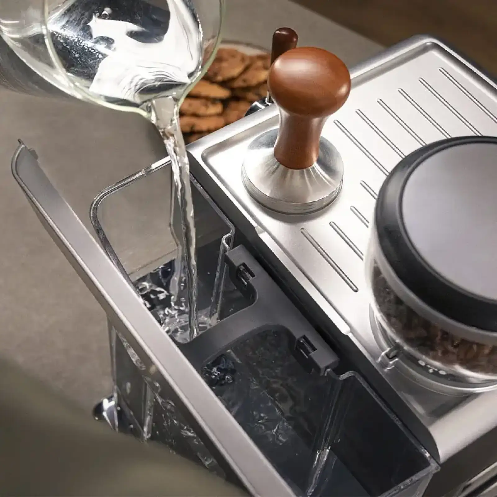 Кавоварка Cecotec Power Espresso 20 Barista Barista Steel & Grind (A01_EU01_117505) UA