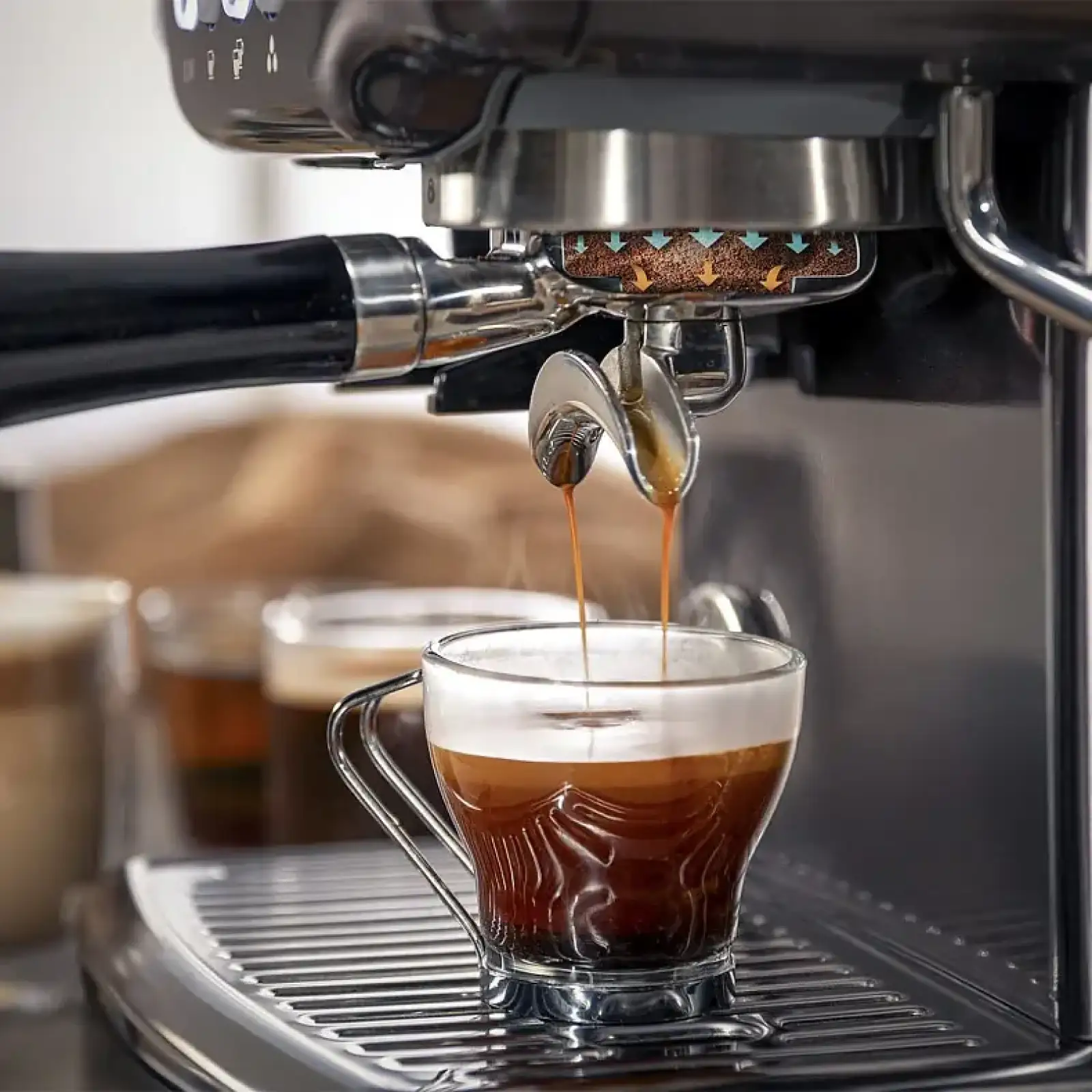 Кавоварка Cecotec Power Espresso 20 Barista Barista Steel & Grind (A01_EU01_117505) UA