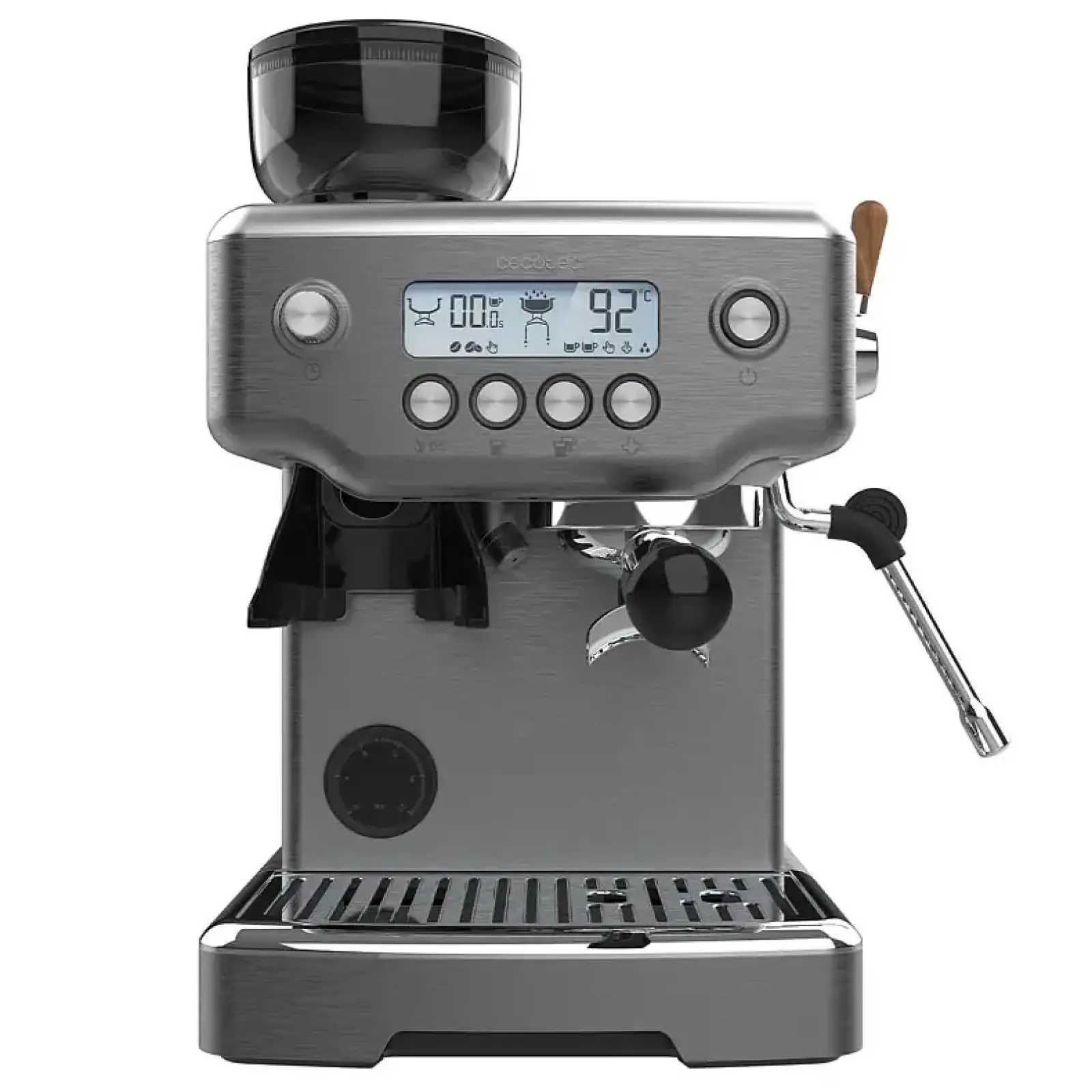 Кавоварка Cecotec Power Espresso 20 Barista Barista Steel & Grind (A01_EU01_117505) UA