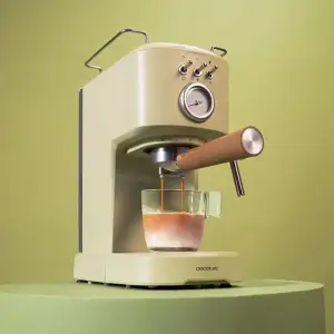 Кавоварка Cecotec Power Espresso 20 Retro Green (CCTC-01723) UA