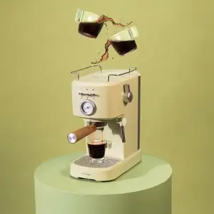 Кавоварка Cecotec Power Espresso 20 Retro Green (CCTC-01723) UA