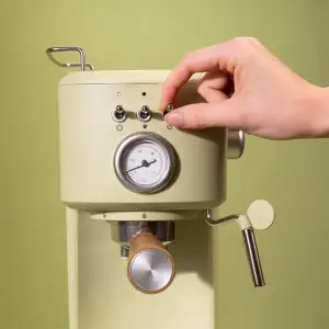 Кавоварка Cecotec Power Espresso 20 Retro Green (CCTC-01723) UA