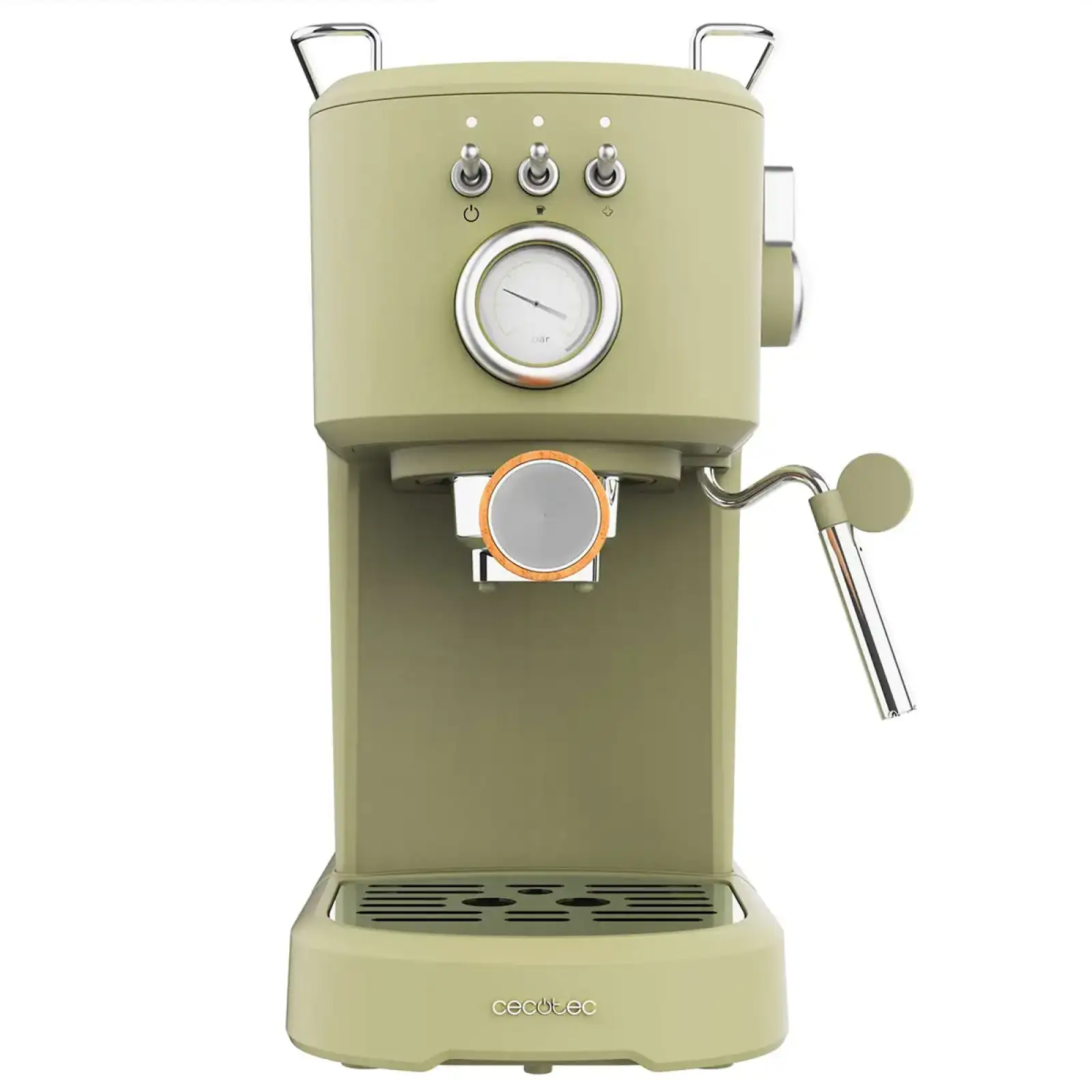 Кавоварка Cecotec Power Espresso 20 Retro Green (CCTC-01723) UA