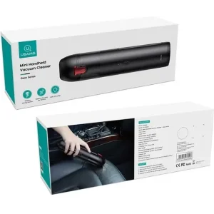 Аккумуляторный пылесос Usams US-ZB234 Mini Handheld Vacuum Cleaner Black (MNXCQZB23401) UA