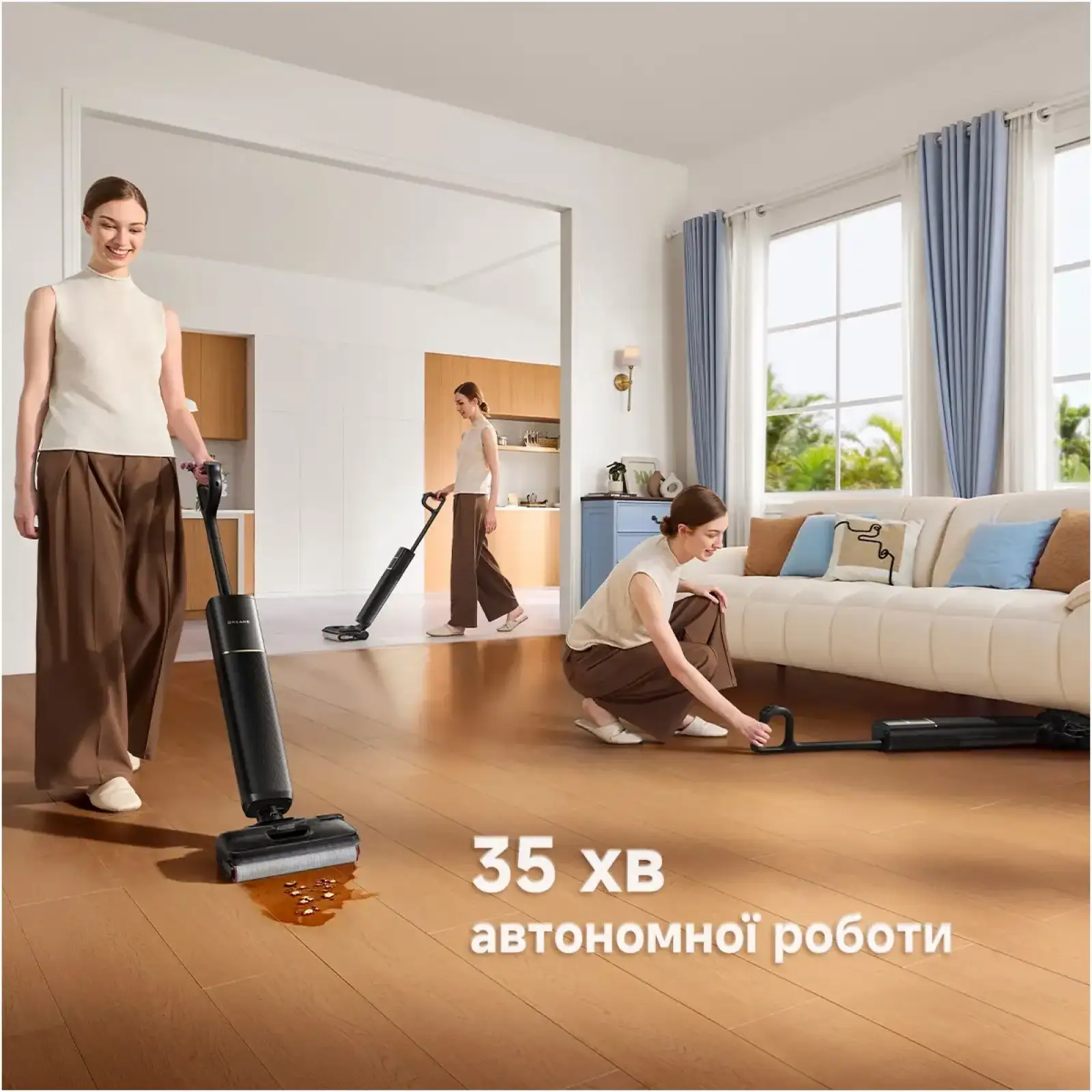 Аккумуляторный моющий пылесос Dreame G12 PRO Flex (HHR10D) UA