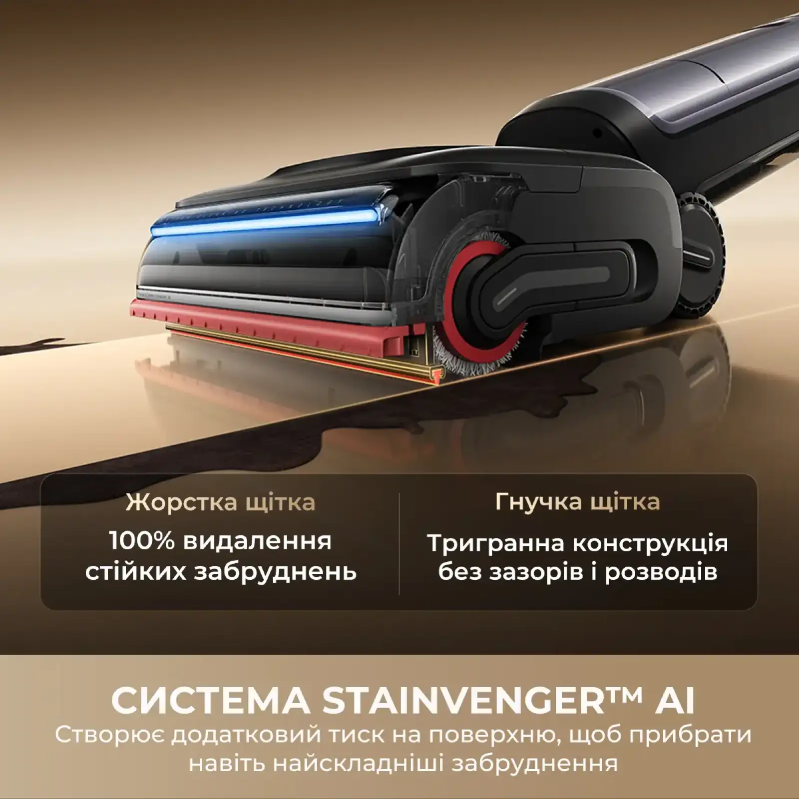 Аккумуляторный моющий пылесос Dreame H16 Pro Steam (HHR48F) UA
