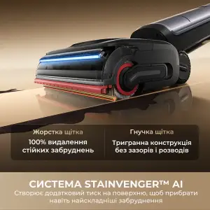 Аккумуляторный моющий пылесос Dreame H16 Pro Steam (HHR48F) UA
