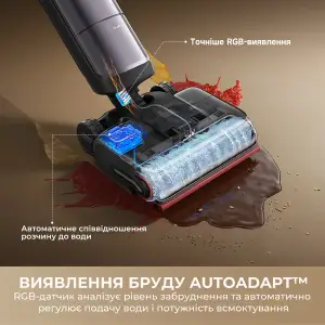 Аккумуляторный моющий пылесос Dreame H16 Pro Steam (HHR48F) UA