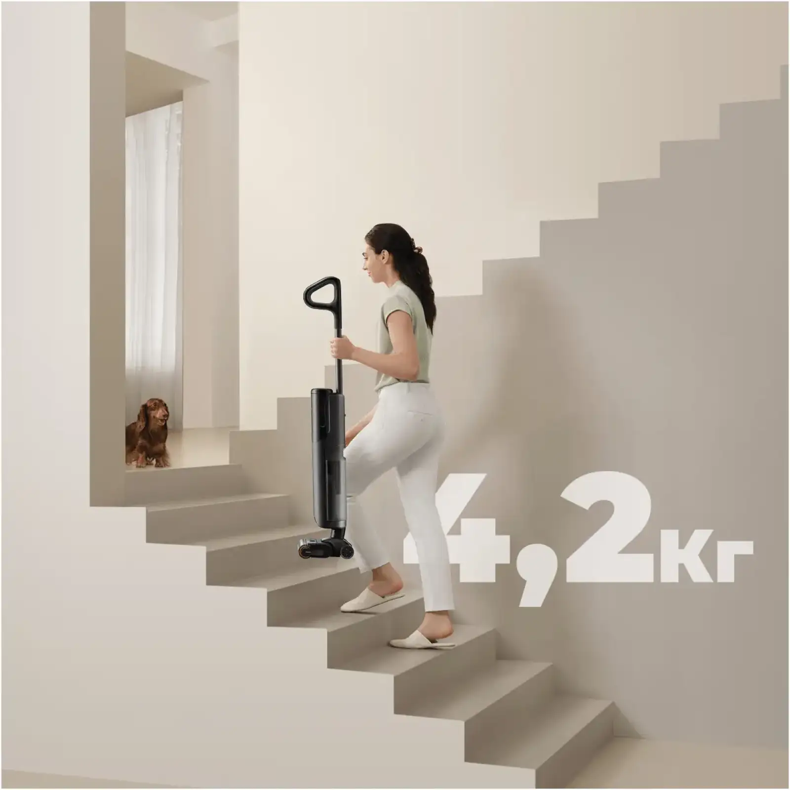 Аккумуляторный моющий пылесос Mova K30 Lite (HMH21A) UA