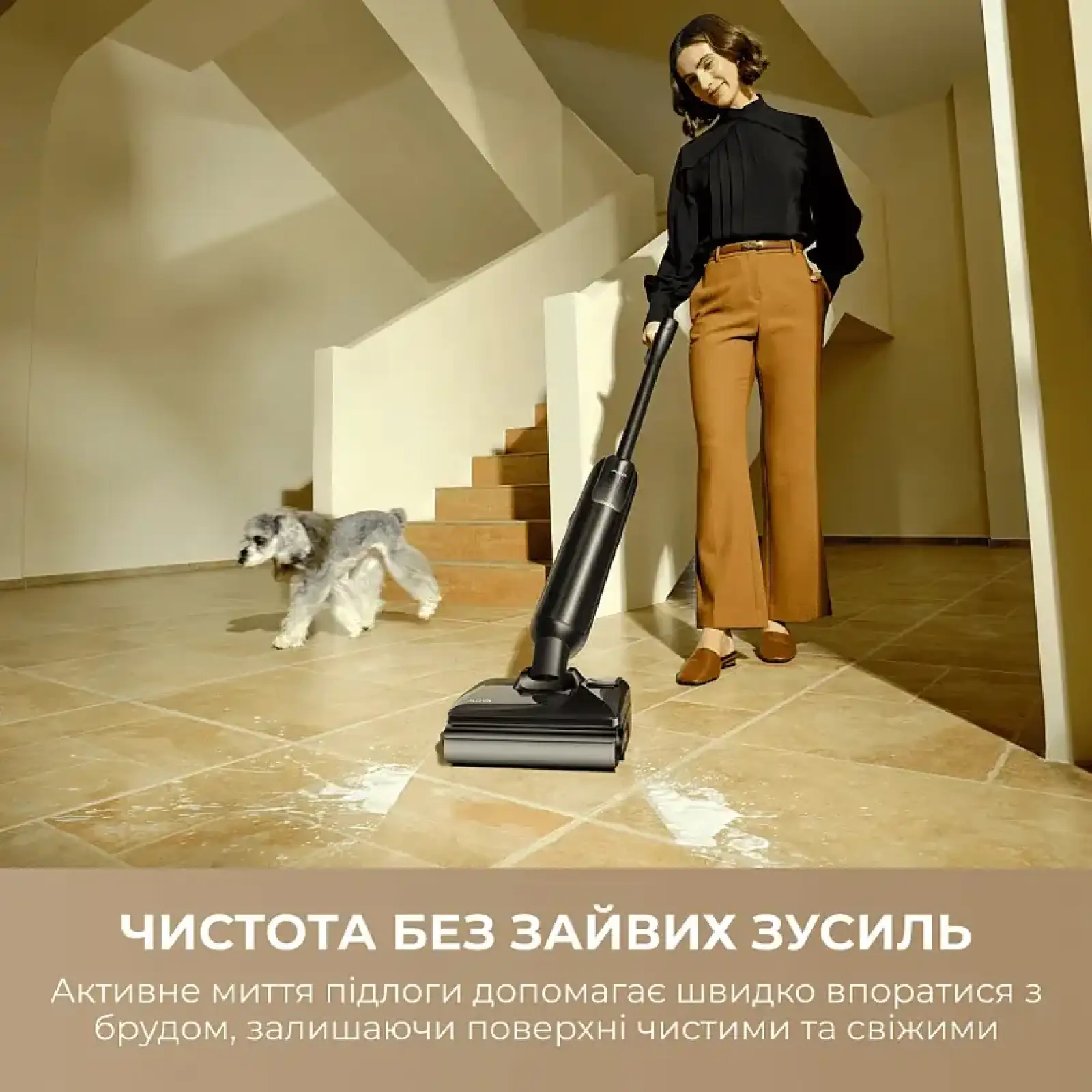 Аккумуляторный моющий пылесос Mova M50 (HMH66A) UA
