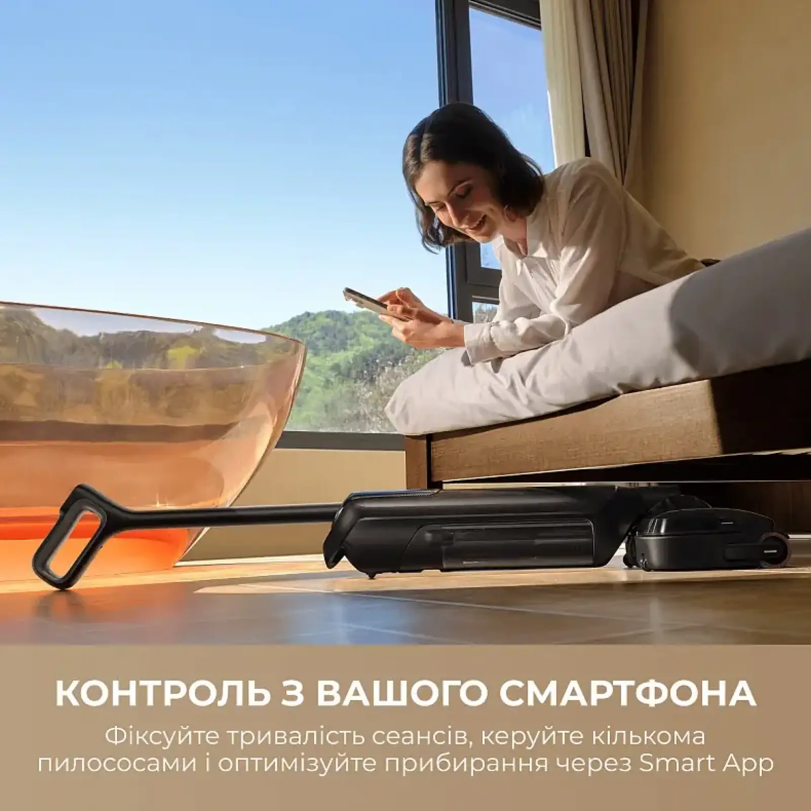Аккумуляторный моющий пылесос Mova M50 (HMH66A) UA