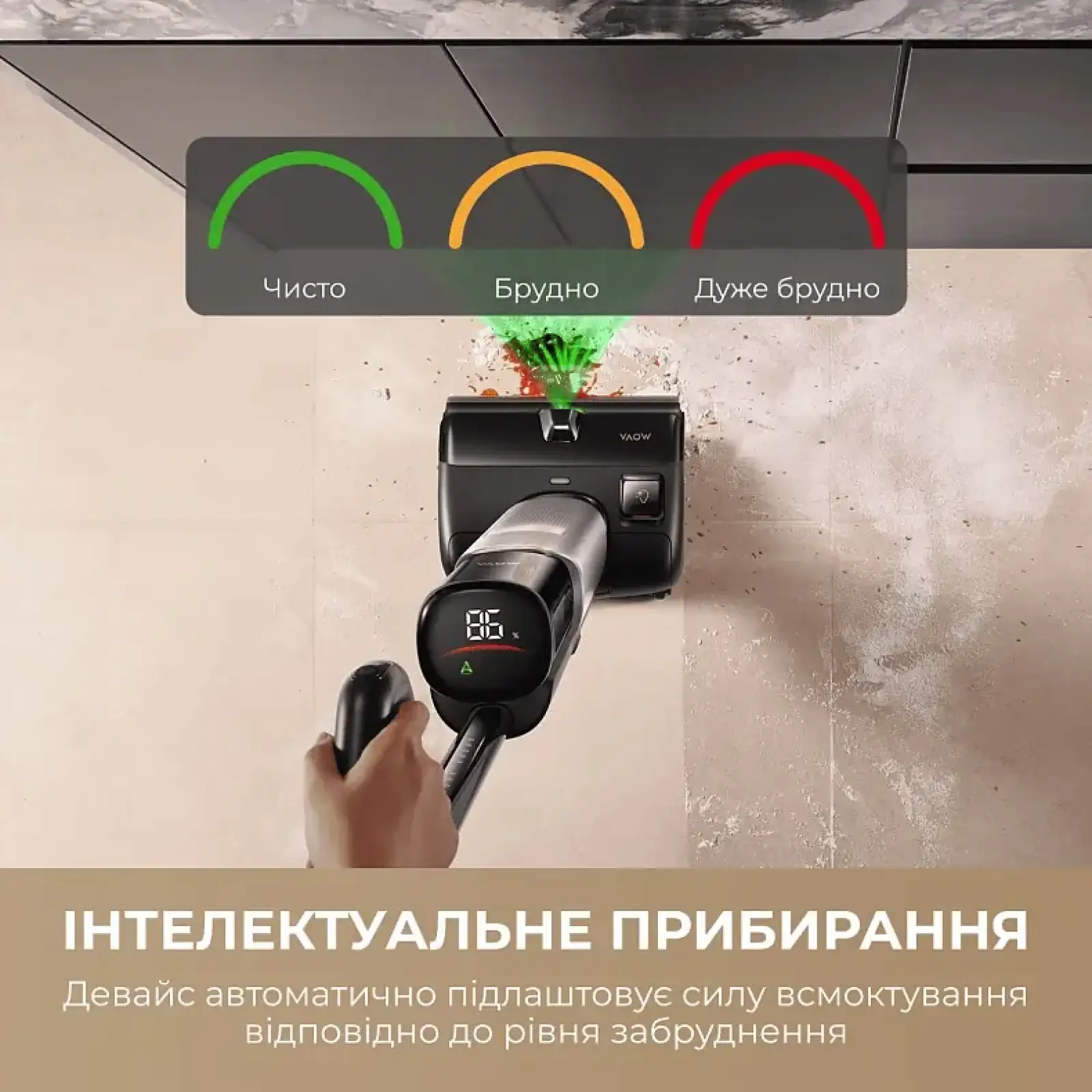 Акумуляторний миючий пилосос Mova X4 Mix (HMV17A) UA