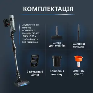 Аккумуляторный пылесос Rowenta X-Force Flex 10.80 RH7A35E0 UA