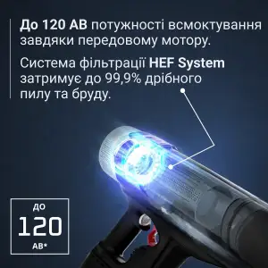 Аккумуляторный пылесос Rowenta X-Force Flex 10.80 RH7A35E0 UA