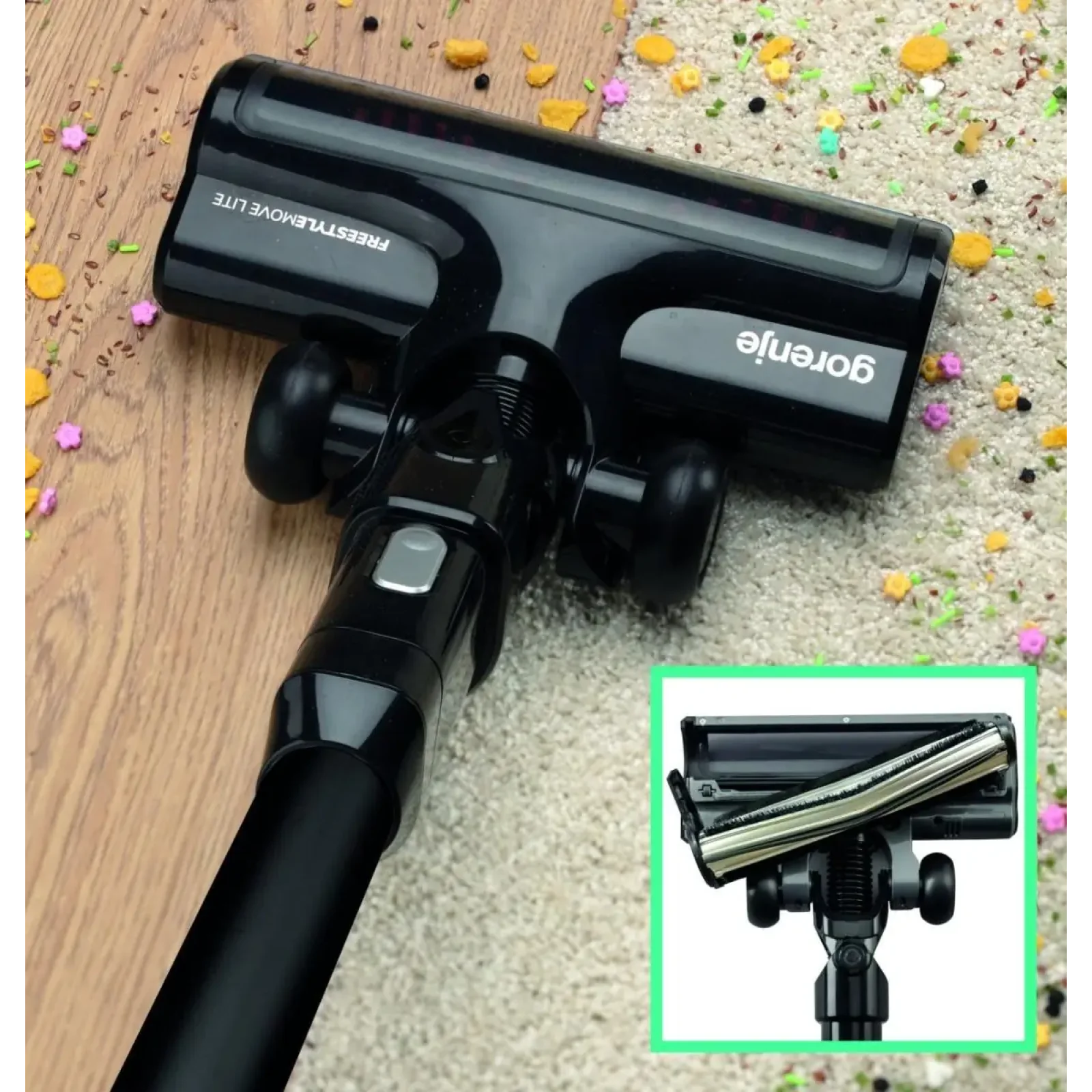 Аккумуляторный пылесос Gorenje SVC216FMLBKII UA